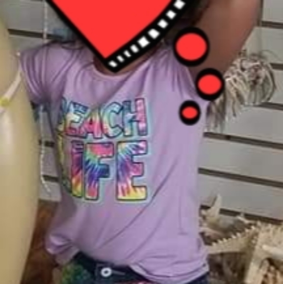 Matching Mommy & Me Beach Shirts - Picture 2 of 4